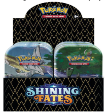 Shining Fates Mini Tin Display